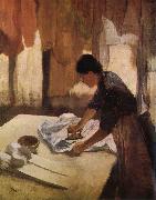 Edgar Degas Worker oil painting artist